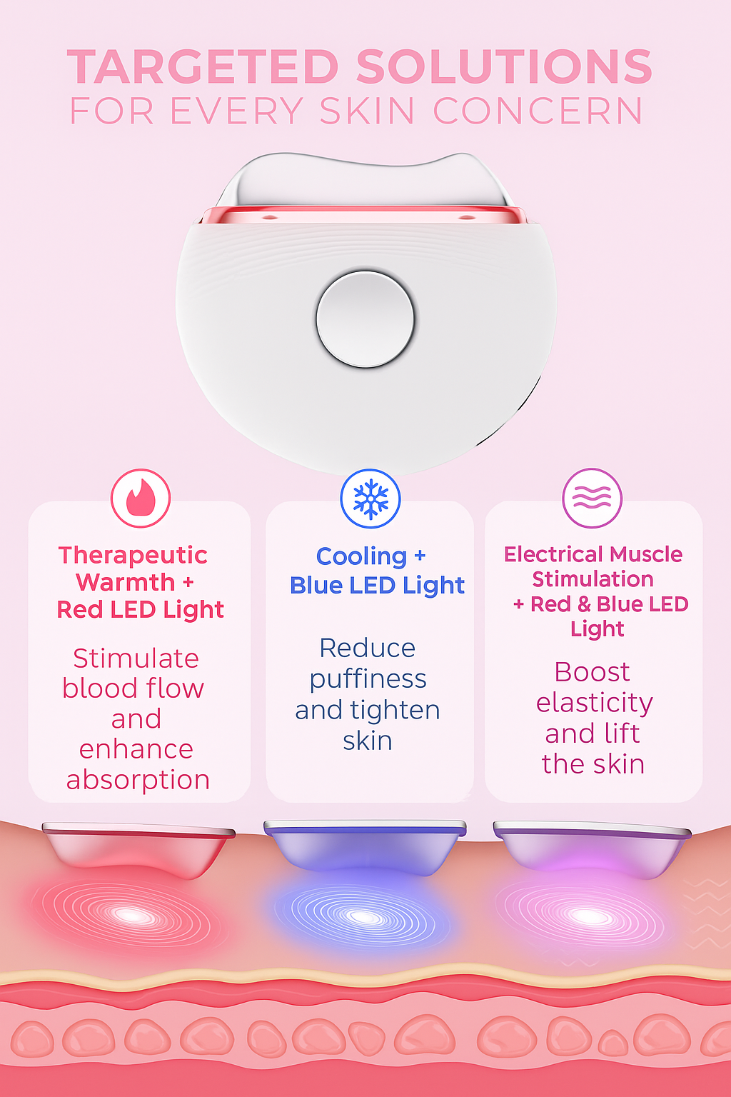 Aluna Glow Sculptress 3 in 1 electronic Guasha